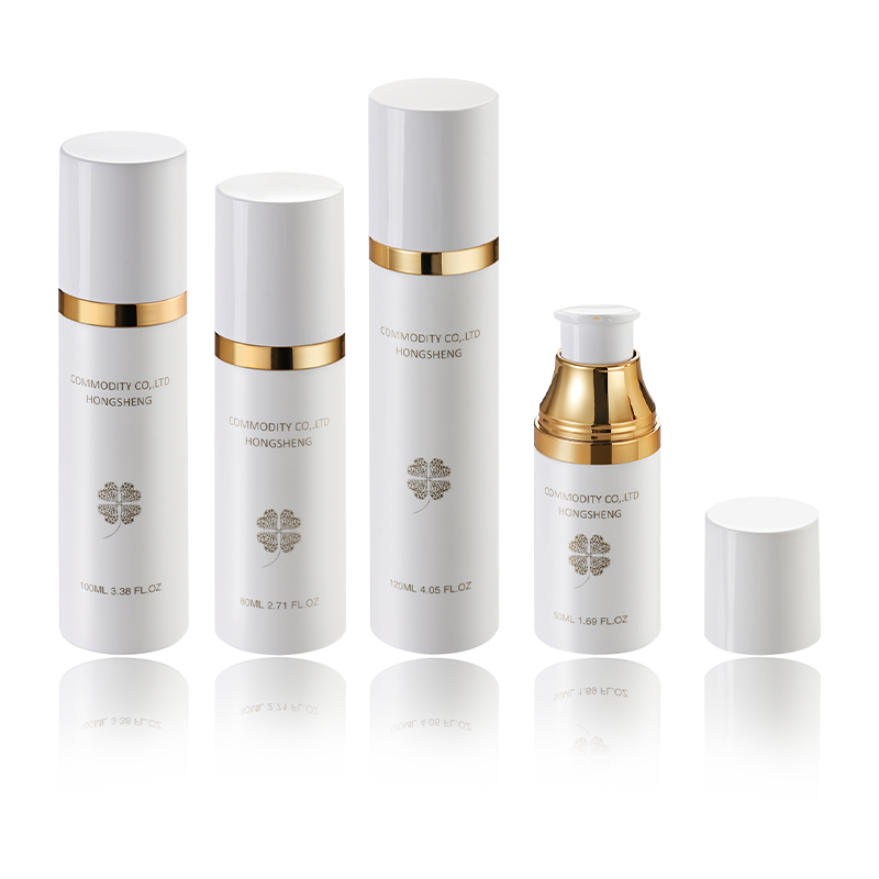 50ML-120ML এয়ারলেস বোতল রিফিলযোগ্য কসমেটিক এয়ার পাম্প HS-017C