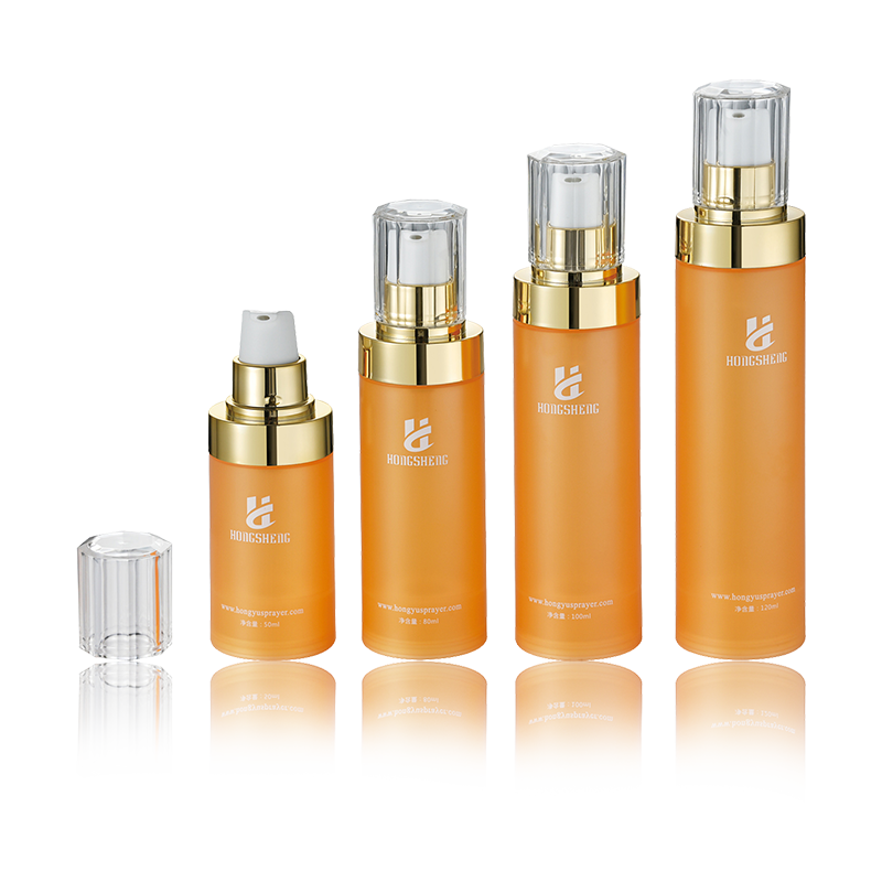 50ML-120ML জীবাণুমুক্ত বায়ুহীন পাম্প বোতল HS-017E