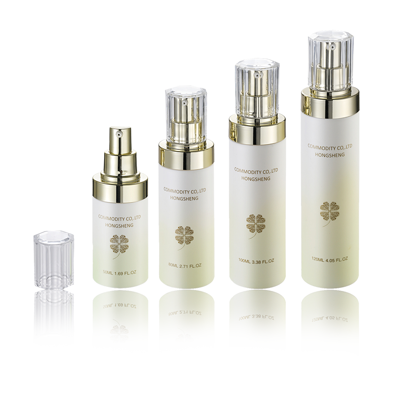 50ML-120ML হালকা-সংবেদনশীল স্পর্শ এয়ারলেস বোতল-HS-017F